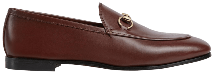 Gucci Wmns Jordaan Loafer Dark Brown