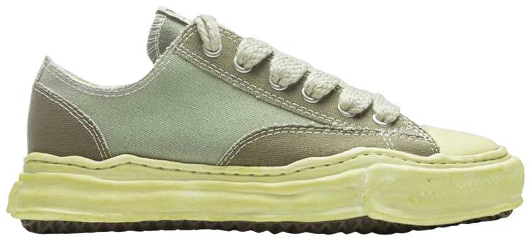 Maison Mihara Yasuhiro Peterson Low OG Sole Spray Dyed Canvas Green