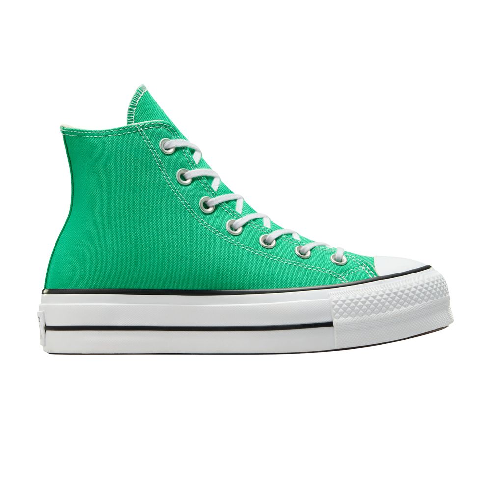 Pre-owned Converse Wmns Chuck Taylor All Star Lift Platform High 'apex Green'