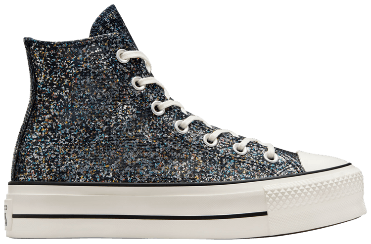 Chuck Taylor All Star Lift Platform Tweed Shimmer Buy Wmns Chuck Taylor All Star Lift Platform High 'Glitter - Into The