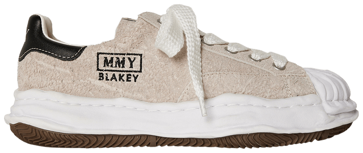 Maison Mihara Yasuhiro Blakey Low OG Sole Broken Suede White