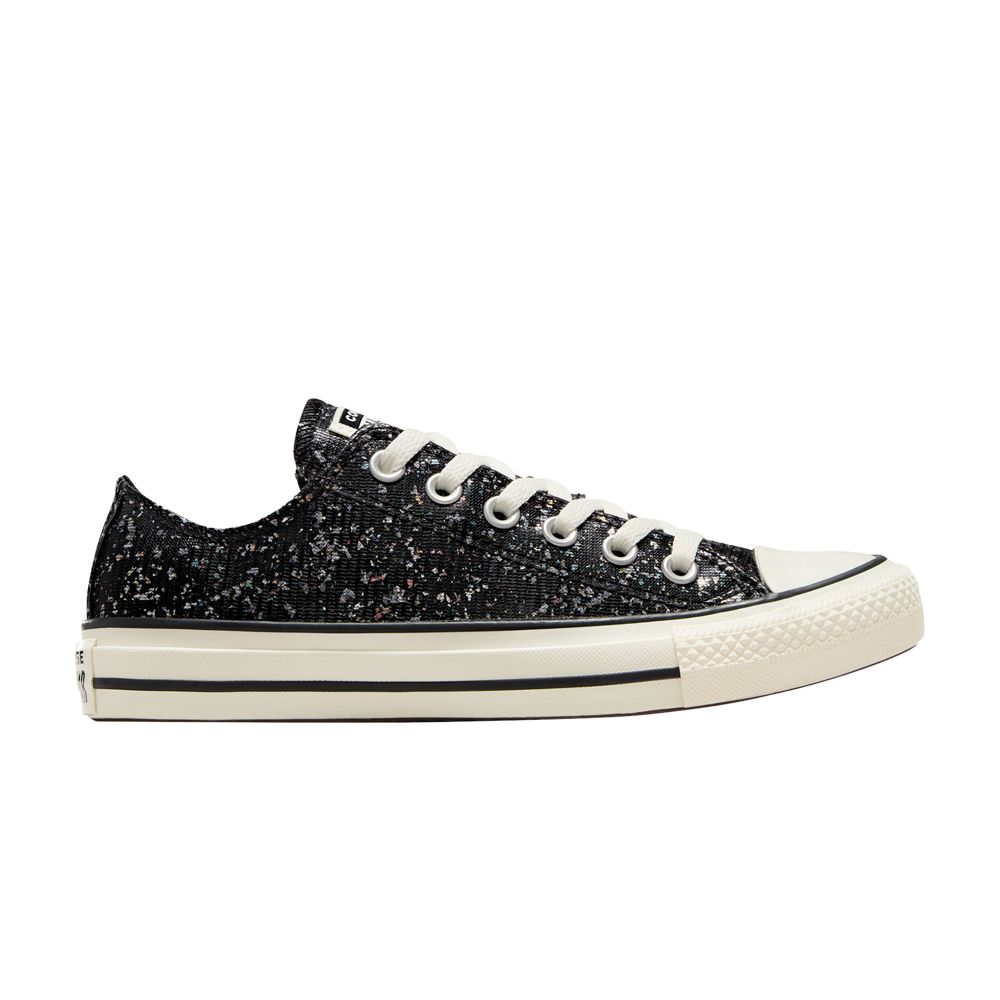 Pre-owned Converse Wmns Chuck Taylor All Star Low 'glitter - Black'