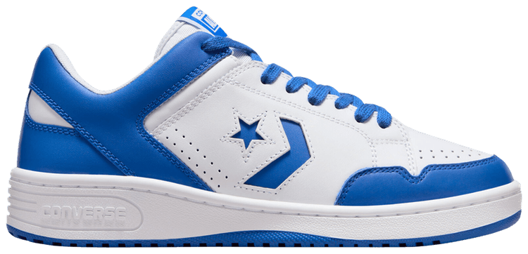 Converse Weapon Low White Laser Blue