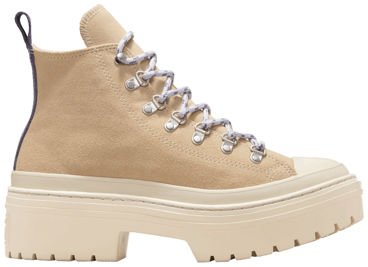 Converse Wmns Chuck Taylor All Star Lugged Heel Platform Waterproof High Warm Quarry