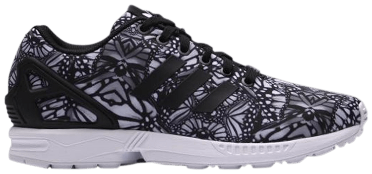 Buy Wmns ZX Flux Black White Floral B35153 GOAT CA