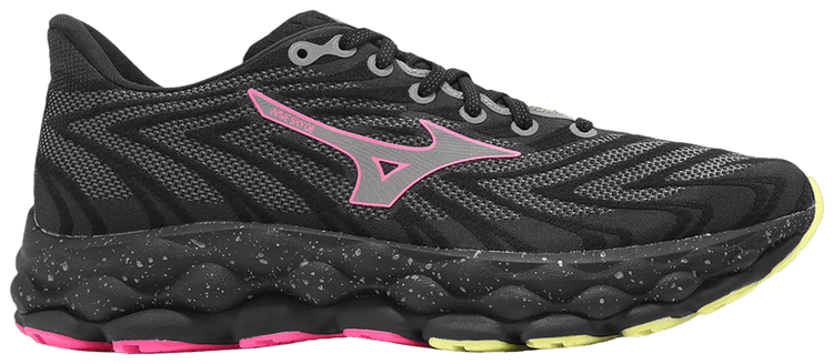 Mizuno Wave Sky 8 Black Silver Pink Tetra