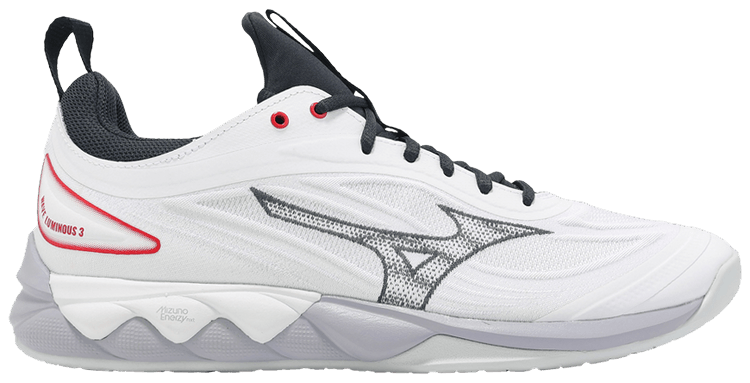 Mizuno Wave Luminous 3 White Salsa Black