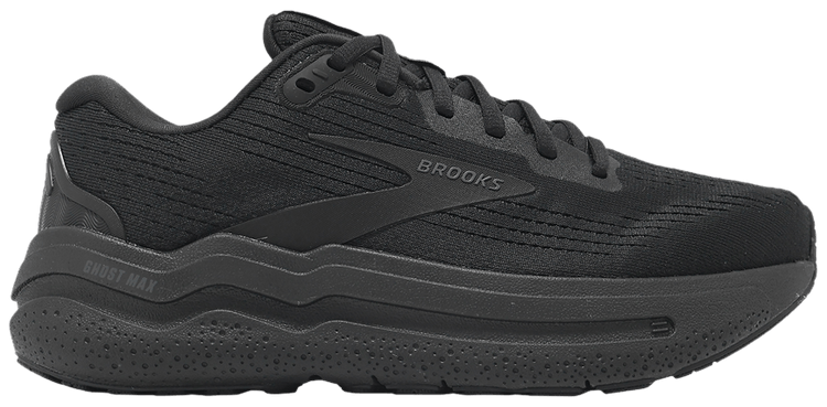 Brooks Wmns Ghost Max 2 Wide Black Ebony