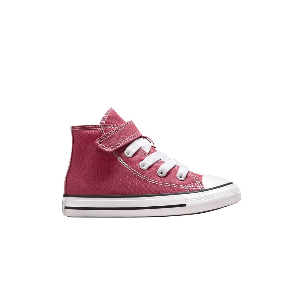 Pre-owned Converse Chuck Taylor All Star Easyon High Td 'astrodust' | Red | Infant Size 3
