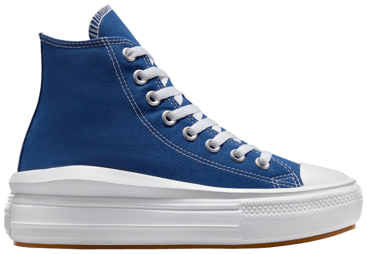 Converse Wmns Chuck Taylor All Star Move Platform High Armor Blue