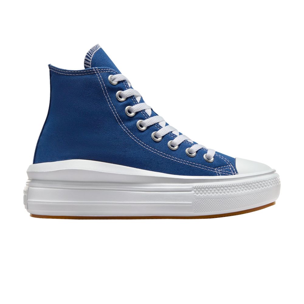 Converse Wmns Chuck Taylor All Star Move Platform High 'Armor Blue' | Women's Size 8