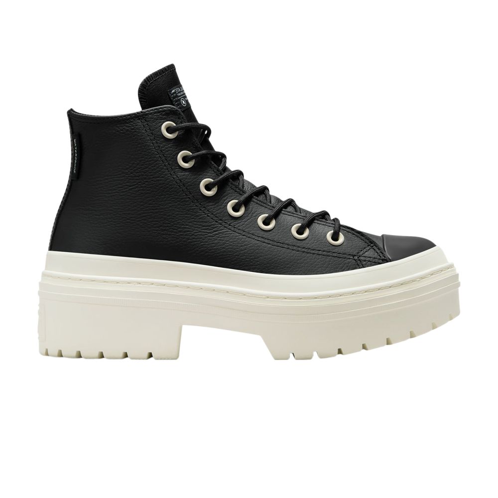 Pre-owned Converse Wmns Chuck Taylor All Star Lugged Heel Platform Waterproof High 'black Egret'