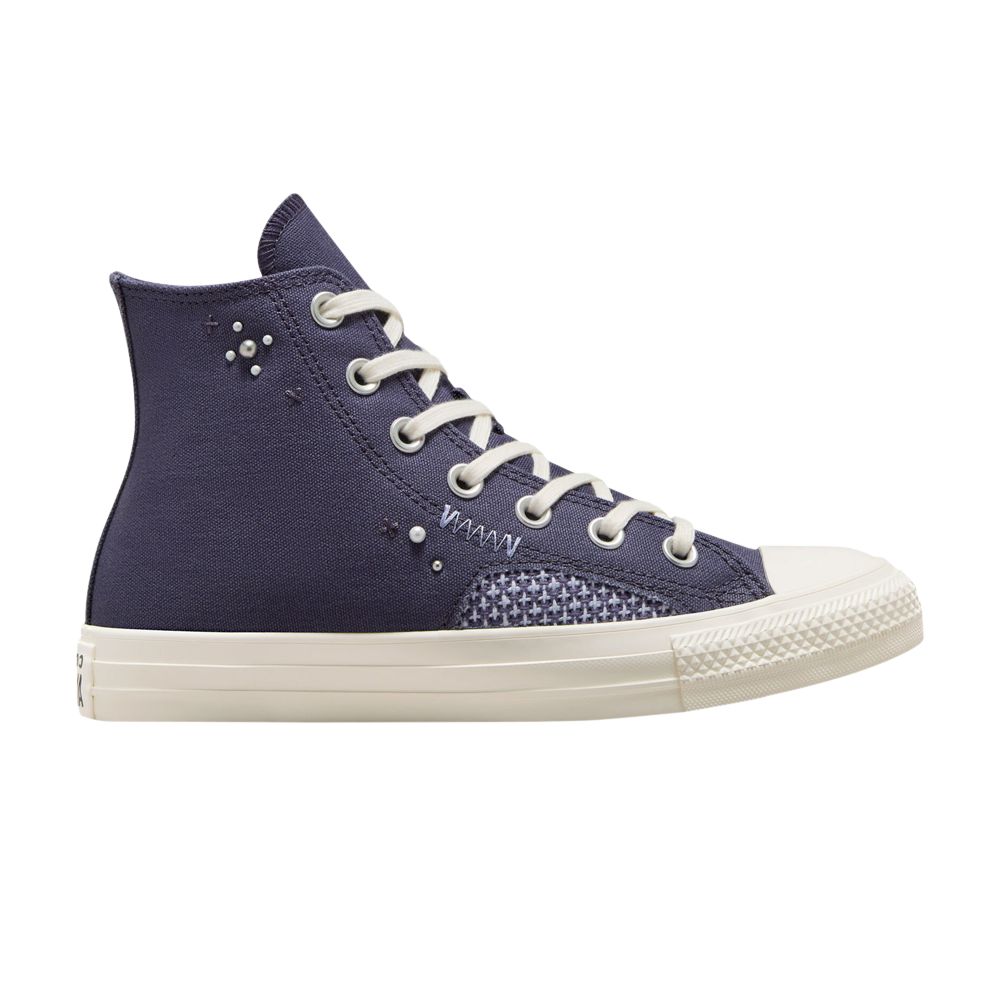 Converse Wmns Chuck Taylor All Star High 'Pearls & Studs - Shadow Purple' | Women's Size 11