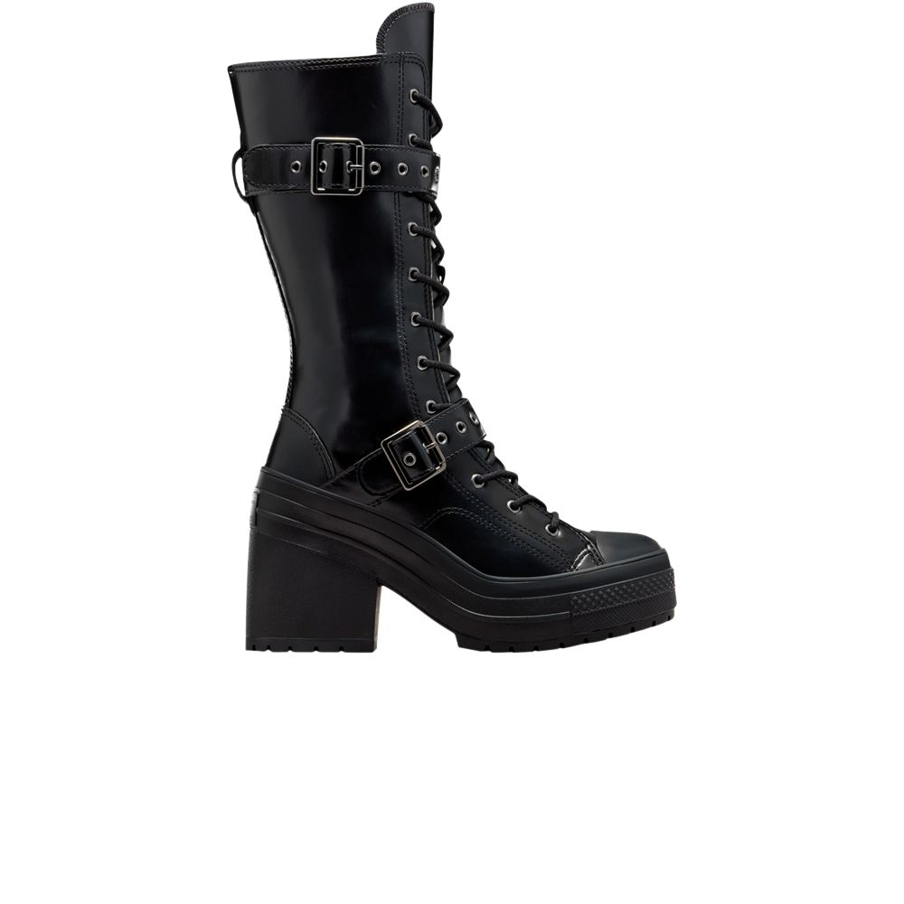 Pre-owned Converse Wmns Chuck 70 De Luxe Xx High 'triple Black'