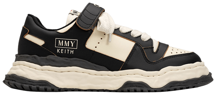 Buy Maison Mihara Yasuhiro Keith OG Sole Leather Low 'Black White