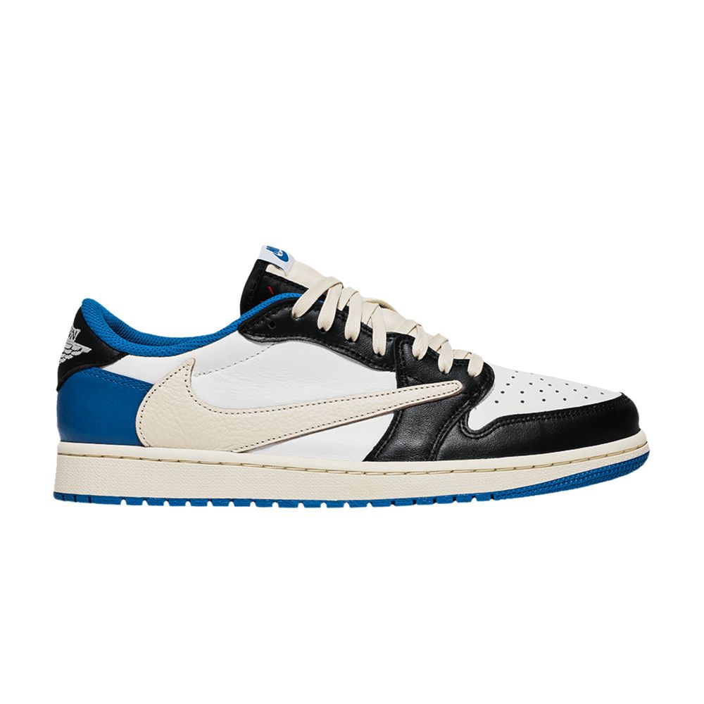 Fragment Design x Travis Scott x Air Jordan 1 Retro Low Sample | Blue | Men's Size 9 - DM7866-140-00-1049449-MNJDLS-358