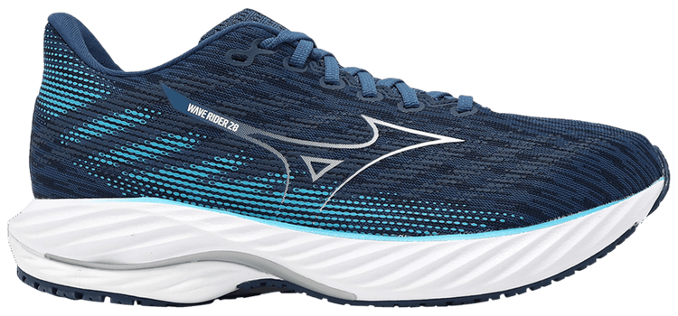 Mizuno Wave Rider 28 Super Wide Estate Blue