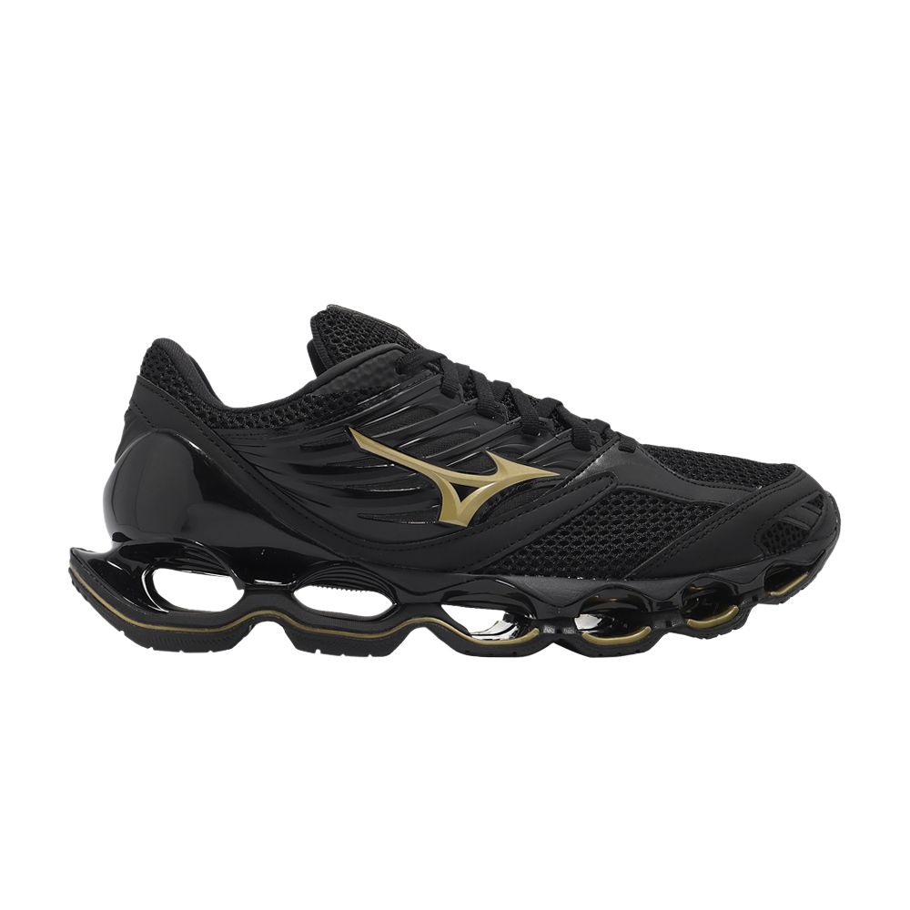 Pre-owned Mizuno Wave Prophecy 13 S 'black Gold'