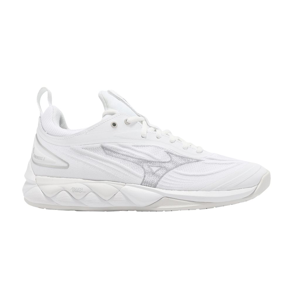 Mizuno Wmns Wave Luminous 3 'White Silver' | Women's Size 12.5 - V1GC242041