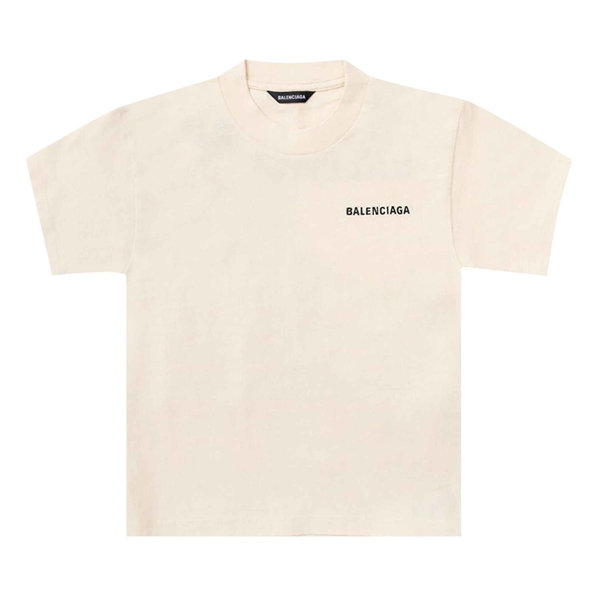Balenciaga Kids Short-Sleeve T-Shirt 'Beige' | Tan | Kid's Size 8