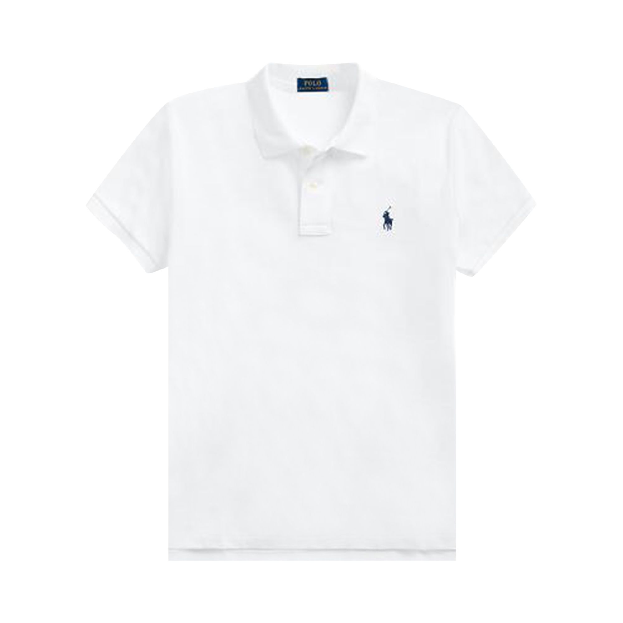 Pre-owned Polo Ralph Lauren Basic Mesh Fit Classic Short-sleeve Knit 'white'