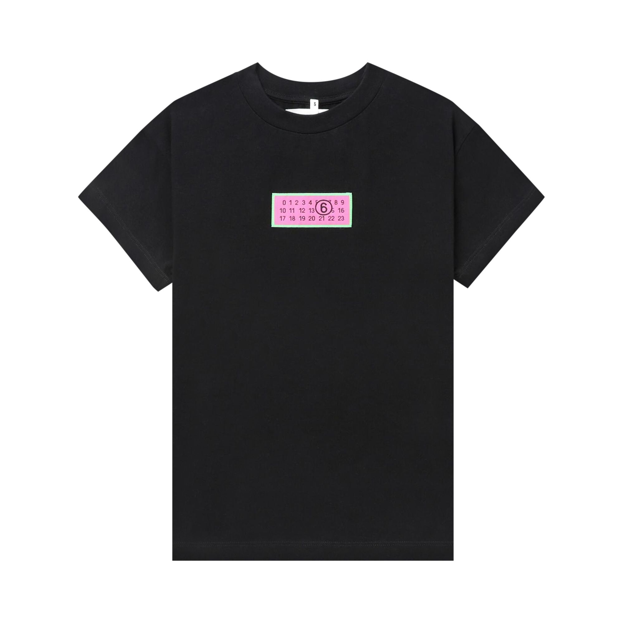 MM6 Maison Margiela Basic T-Shirt 'Black' | Women's Size S