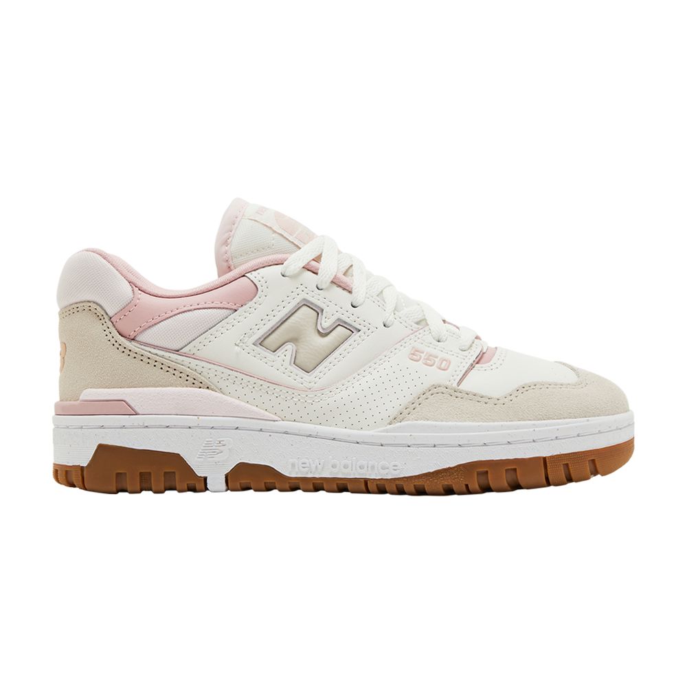 Pre-owned New Balance Wmns 550 'sea Salt Pink Granite' In Cream