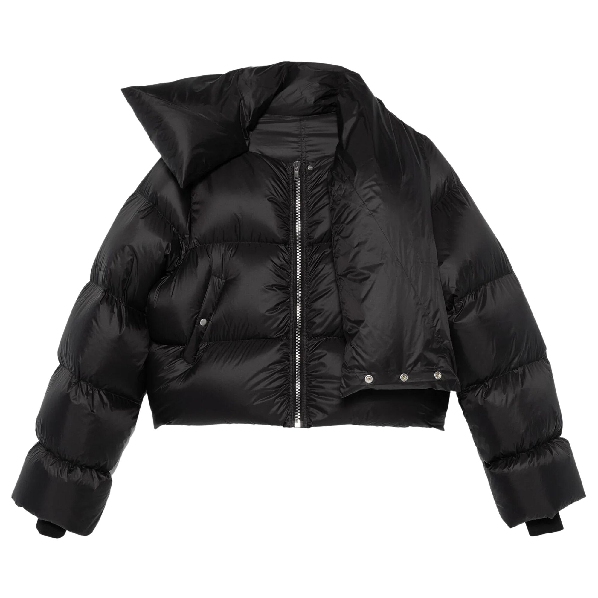Rick Owens Funnel Neck Jacket 'Black' | Women's Size 38