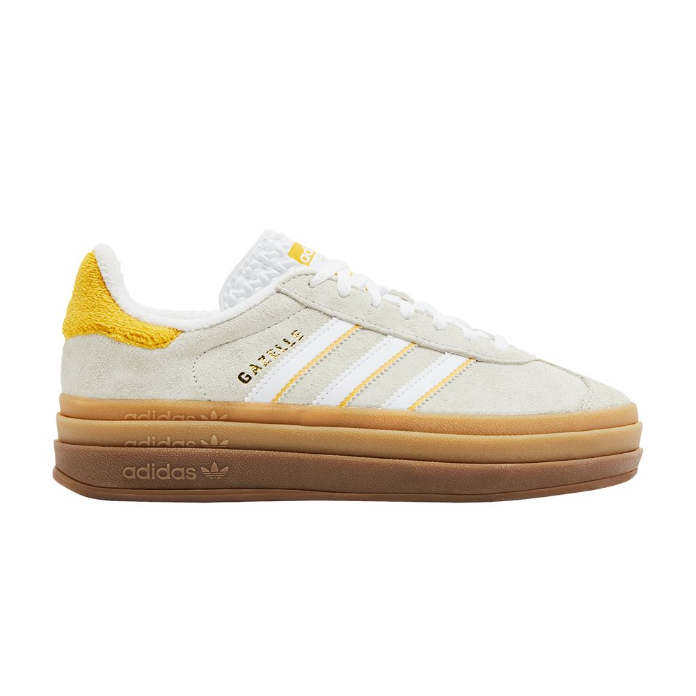 adidas Wmns Gazelle Bold 'Ivory Bold Gold' | Cream | Women's Size 8.5