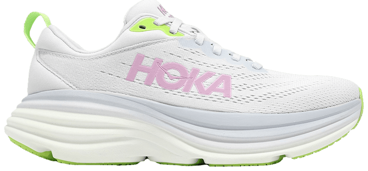 HOKA Wmns Bondi 8 Wide Sea Ice Pink Twilight