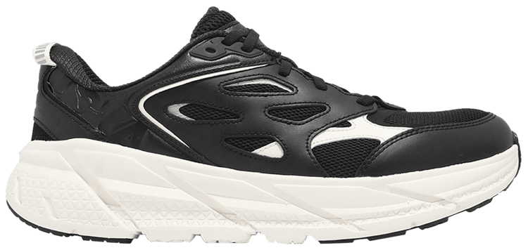 HOKA Clifton L Obsidian Alabaster