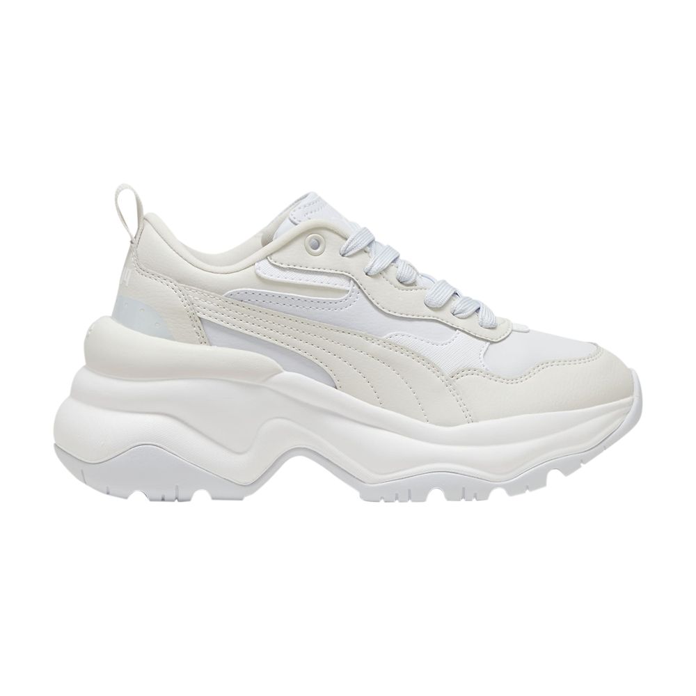 Puma Wmns Cilia Wedge 'Silver Mist Feather Grey' | White | Women's Size 7.5 - 393915-10