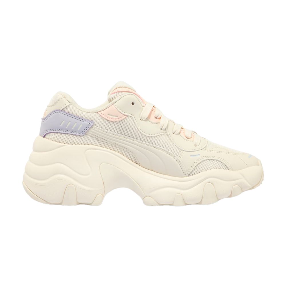 Puma Wmns Pulsar Wedge Mesh 'Frosted Ivory Rosebay' | Cream | Women's Size 6.5 - 399680-01