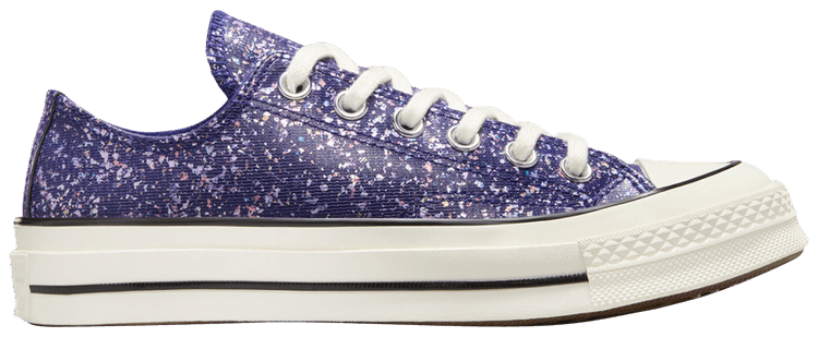 Converse Wmns Chuck 70 Low Glitter   Night Indigo