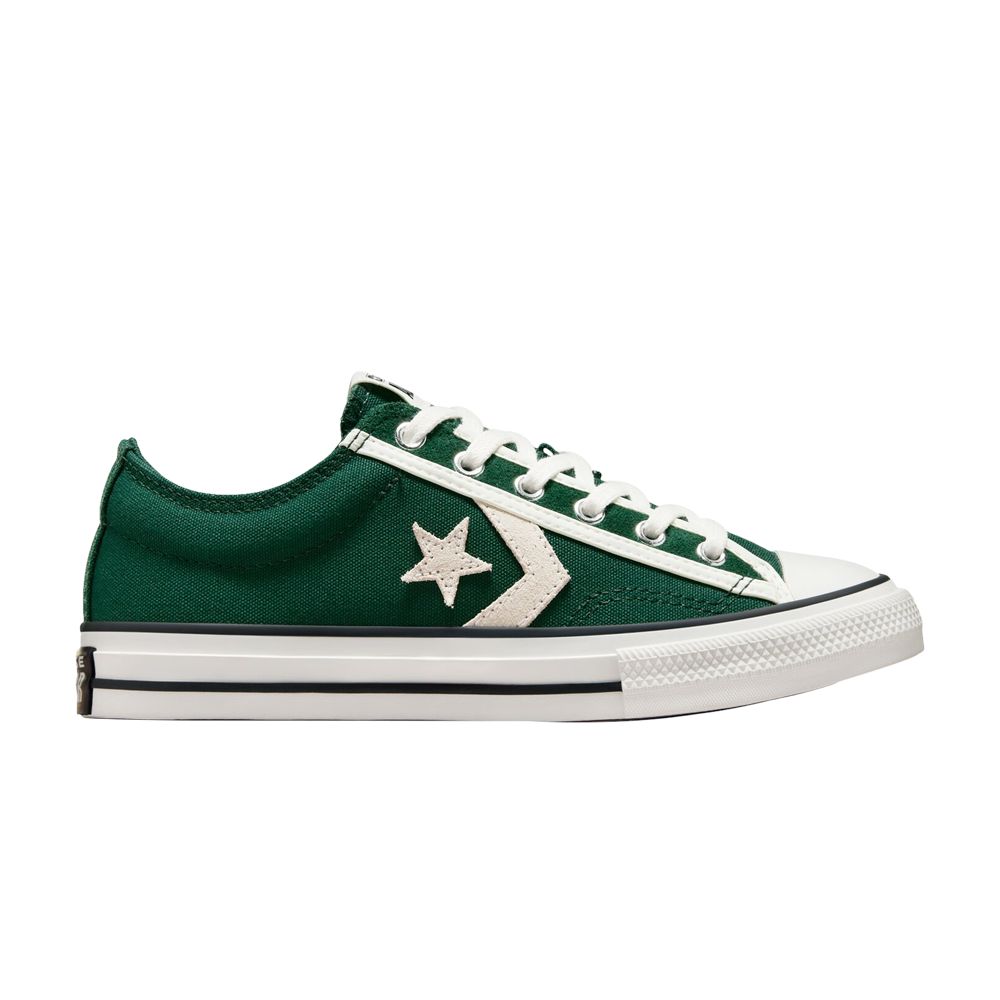 Pre-owned Converse Star Player 76 Luxe Low Gs 'green Envy' | Kid's Size 5.5
