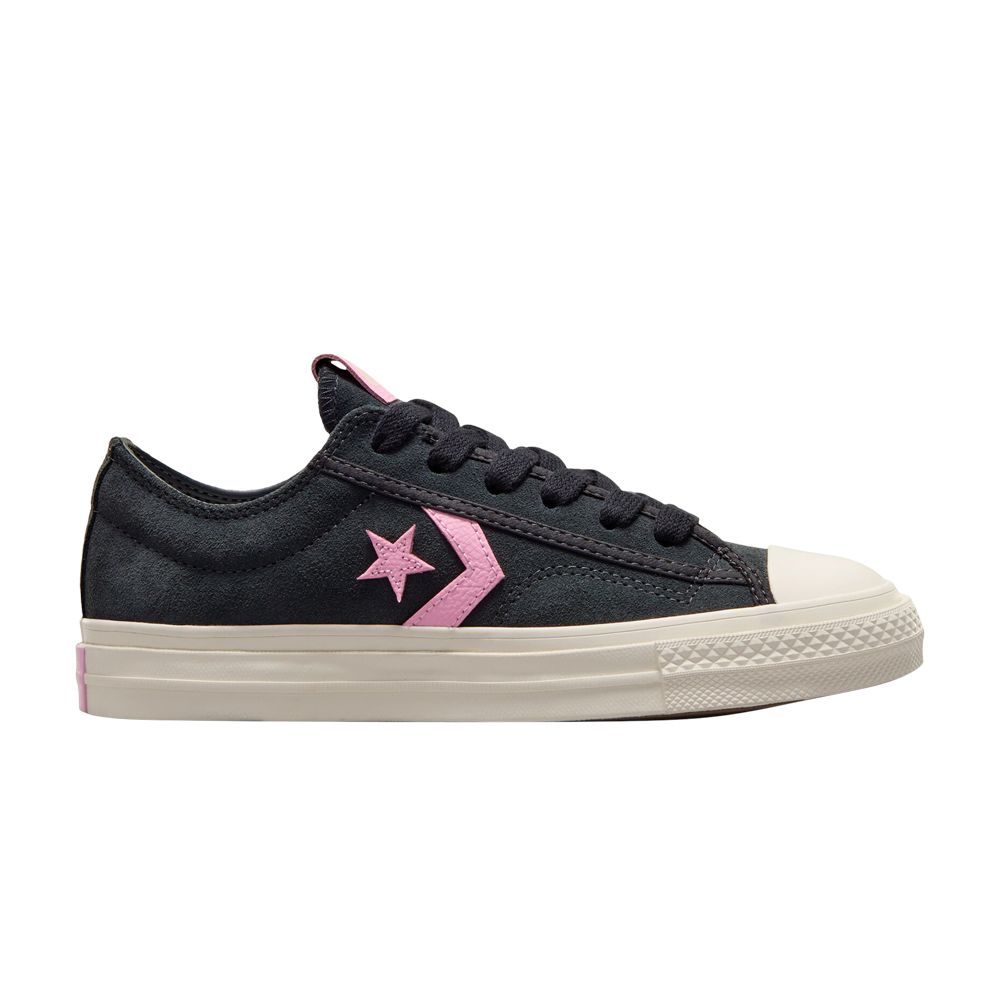 Pre-owned Converse Wmns Star Player 76 Low 'shadow Woods Tongue Tied' In Black