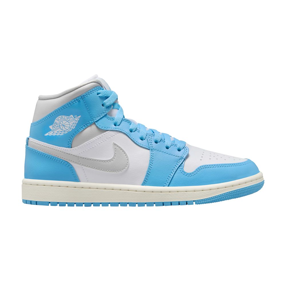 Pre-owned Air Jordan Wmns 1 Mid 'dark Powder Blue'