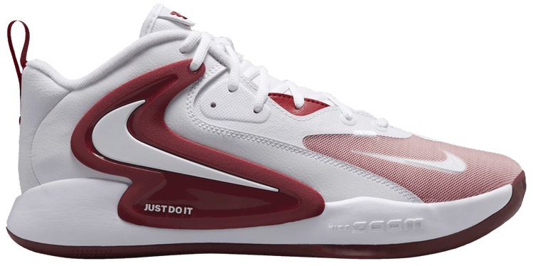 Nike Air Zoom HyperSet 2 IC White Crimson