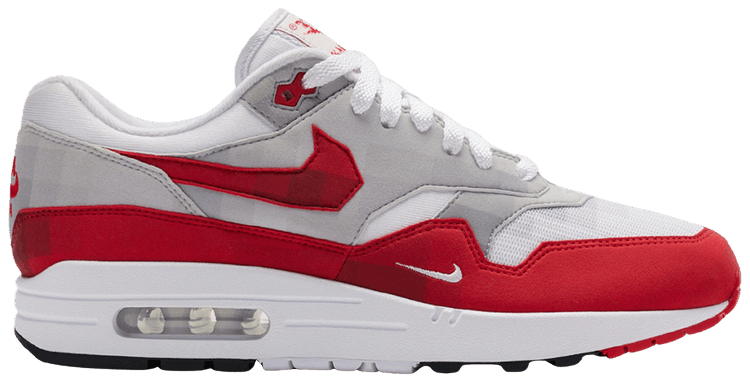 Air max 1 red top