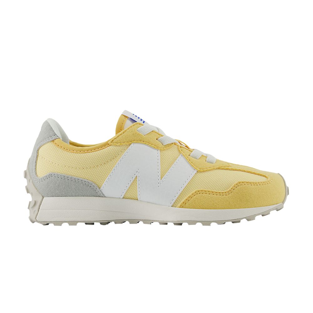 Pre-owned New Balance 327 Little Kid Wide 'sand Dunes Rain Cloud' | Yellow | Kid's Size 1