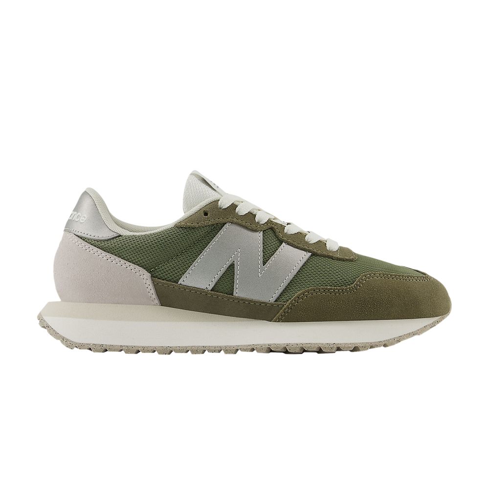 Pre-owned New Balance Wmns 237 'olive Silver'