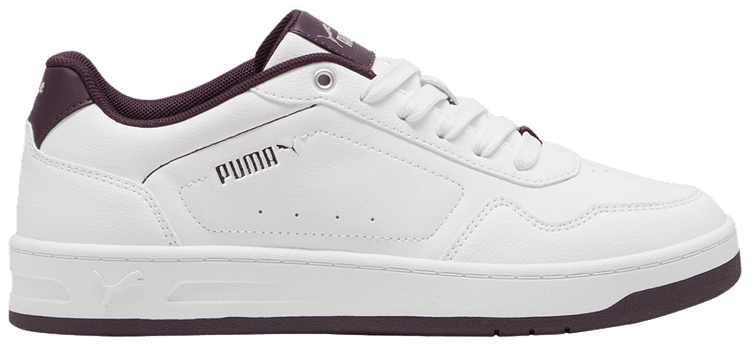 Puma Wmns Court Classy White Midnight Plum