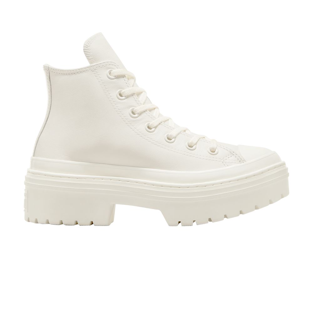 Pre-owned Converse Wmns Chuck Taylor All Star Lugged Heel Platform High 'egret' | Cream | Women's Size 5.5