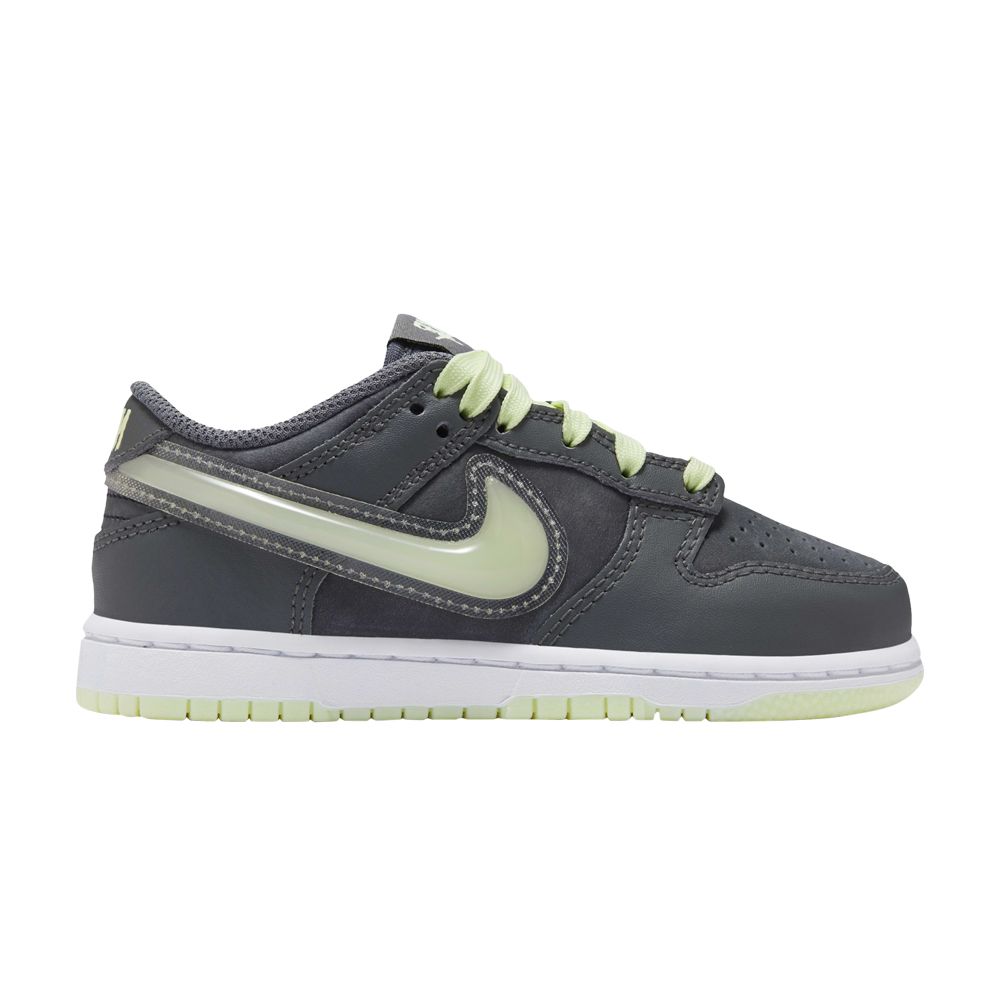 Nike Dunk Low PS 'Halloween - Glow In The Dark' | Grey | Kid's Size 2