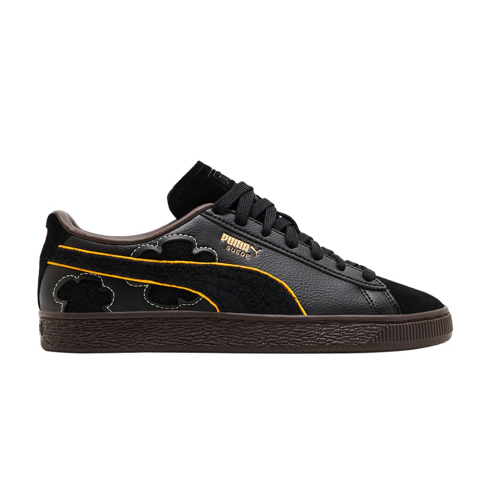 Pre-owned Puma One Piece X Suede Big Kid 'blackbeard' | Kid's Size 7