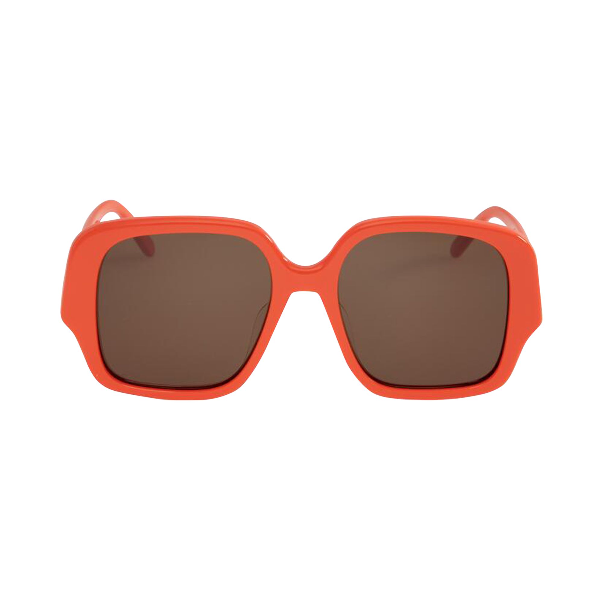 Loewe Slim Sunglasses 'Shiny Orange/Brown' | Men's Size 54