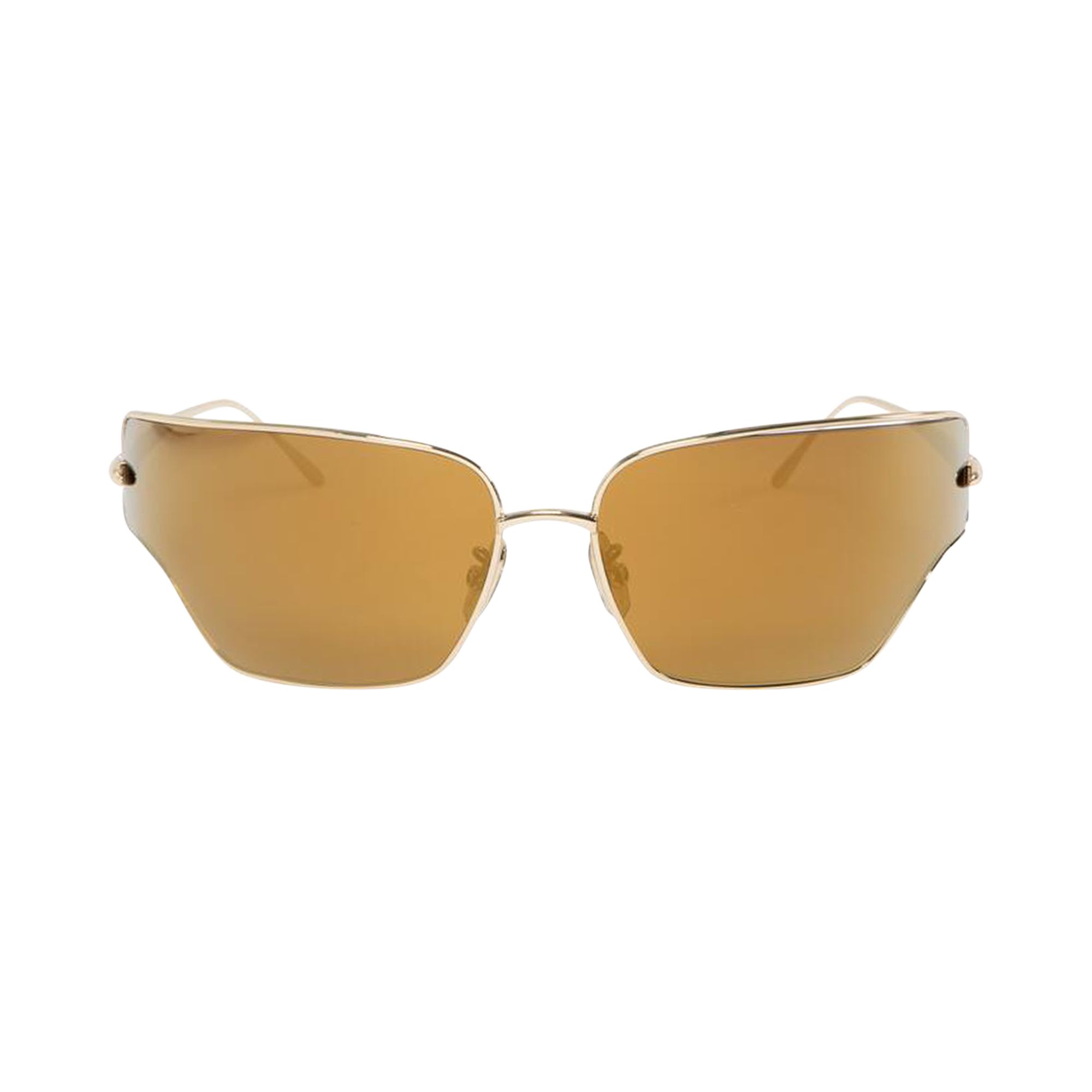 Loewe Signature Sunglasses 'Gold/Brown' | Men's Size 70