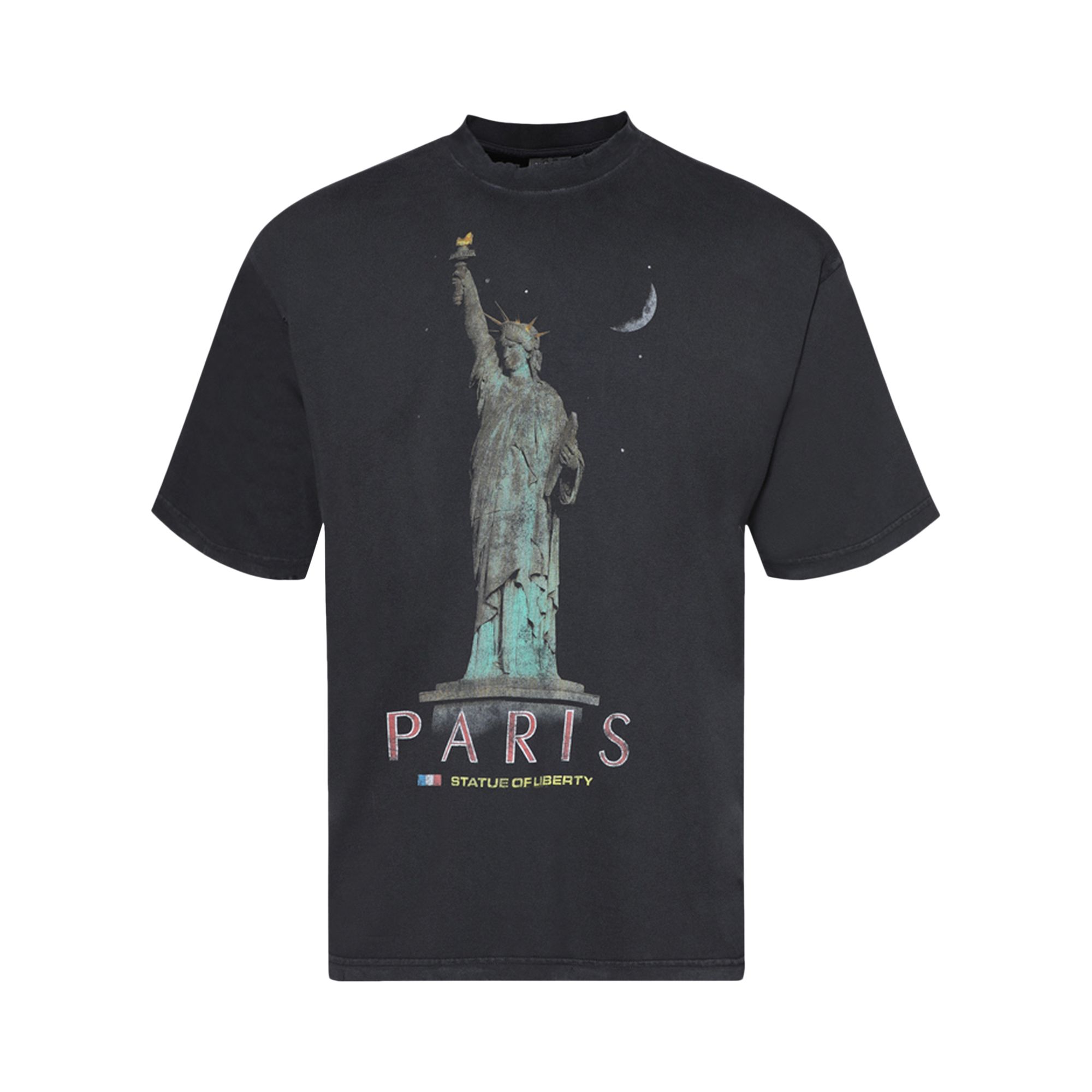 Balenciaga Medium Fit T-Shirt 'Faded Black' | Men's Size XL