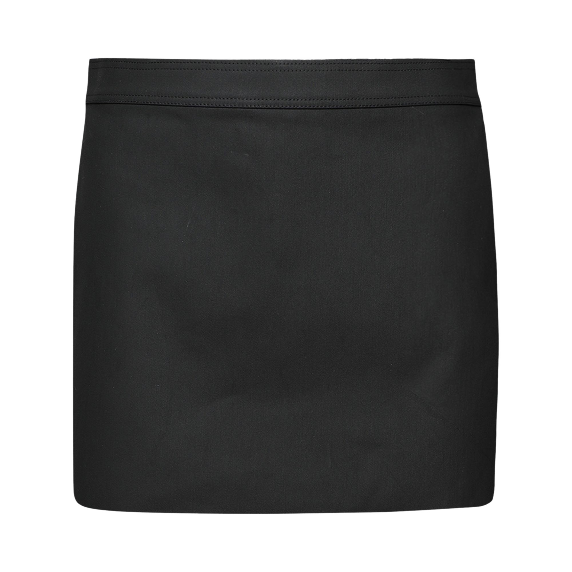 Pre-owned Rick Owens Coated Mini Skirt 'black' | Women's Size 44