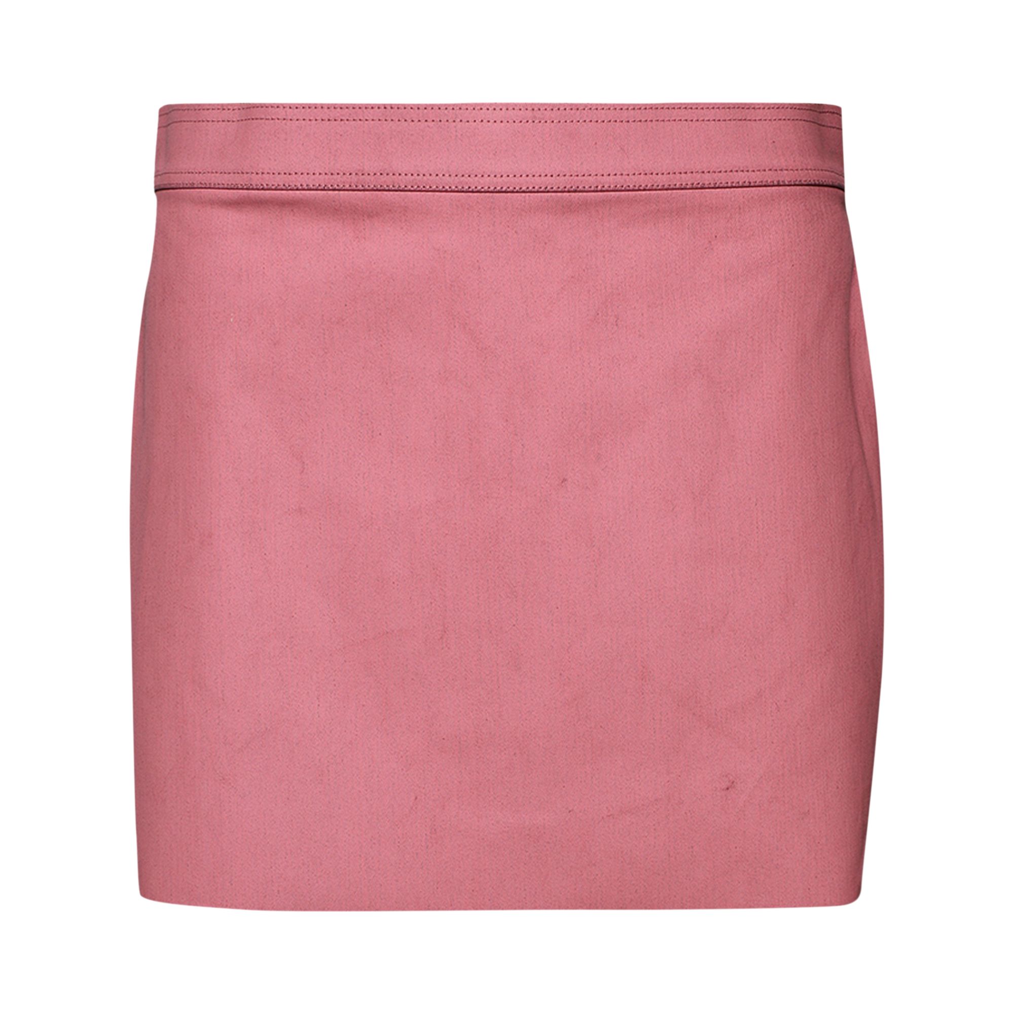 Rick Owens Coated Mini Skirt 'Thulian' | Pink | Women's Size 38